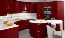 Дизайн красно-белой кухни: фото, вдохновляющие на успех